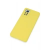 Xiaomi Redmi Note 12 Pro 4G Kılıf Nano içi Kadife Silikon - Sarı
