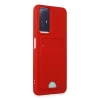 Xiaomi Redmi Note 12S Kılıf Kelvin Kartvizitli Silikon - Kırmızı