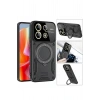 Xiaomi Redmi Note 13 Pro 4G Kılıf Joy Lens Standlı Kapak - Kırmızı