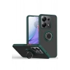 Xiaomi Redmi Note 13 Pro 5G Kılıf Montreal Yüzüklü Silikon Kapak - Yeşil