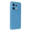 Xiaomi Redmi Note 13 Pro 5G Kılıf Nano içi Kadife Silikon - Mavi