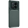 Xiaomi Redmi Note 14 Pro 5G Kılıf Auto Focus Karbon Kapak - Koyu Yeşil