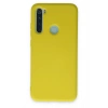 Xiaomi Redmi Note 8 Kılıf Nano içi Kadife Silikon - Sarı
