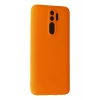 Xiaomi Redmi Note 8 Pro Kılıf First Silikon - Turuncu