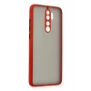 Xiaomi Redmi Note 8 Pro Kılıf Montreal Silikon Kapak - Kırmızı