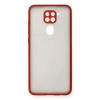 Xiaomi Redmi Note 9 Kılıf Montreal Silikon Kapak - Kırmızı