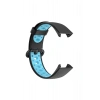 Xiaomi Redmi Watch 2 Spor Delikli Kordon - Siyah-Mavi