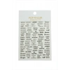 Yazılı Tattoo Dövme Sticker