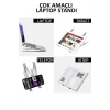 Yeni Nesil Laptop Yükseltici Stand Ayarlanabilir Macbook Notebook 1. Sınıf Paslanmaz  Aleminyum