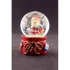 Yeni Yıl Hediye Torbalı Noel Baba Temalı Mini Boy Kar Küresi 6,5 cm