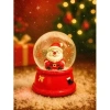 Yeni Yıl led Işıklı Noel Baba Kar Küresi – Yılbaşı Temalı Dekoratif Süs 048