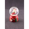 Yeni Yıl Noel Baba Temalı Mini Boy Işıklı Kar Küresi 6,5 cm A