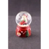 Yeni Yıl Noel Baba Temalı Mini Boy Işıklı Kar Küresi 6,5 cm A