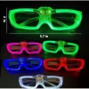 Yeşil LED Işıklı Parti Gözlüğü 3 Modlu – Glow & Gece Eğlence Gözlüğü