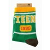 Yeşil Renkli Kolej Çorap 8*28