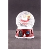 Yılbaşı Yeni Yıl Noel Baba Temalı Orta Boy Işıklı Kar Küresi 9 cm A
