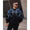 Yıldırım Bisiklet Yaka Sweat - Siyah