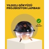 Yıldızlı Gökyüzü Efektli Uzay Temalı Nemlendirici Lamba