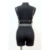 Zincir Detaylı Şık Deri Göğüs Harness, Büstiyer Harness, Deri Göğüs Harness- Brf1399