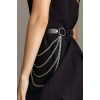 Zincirli Ayarlanabilir Şık Deri Kemer Harness - Brf729
