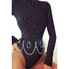 Zincirli Bel Üzeri Şık Harness Brf639