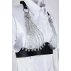 Zincirli Göğüs Seksi Harness - Brf964