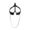 Zincirli Maske Detaylı Şık Korse Kemer, Şık Deri Kemer - Brf1136