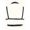 Zincirli Seksi Lastik Göğüs Harness - Brf926