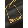 Zinnur isimli kolye (Kişiye Özel)