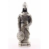Zırhlı Cevşen Ayetli Asker Gümüş Biblo 3 Boyutlu Büyük Boy 32 cm-017