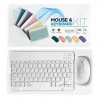 ZR20Km Beyaz Kablosuz Klavye Mouse Set