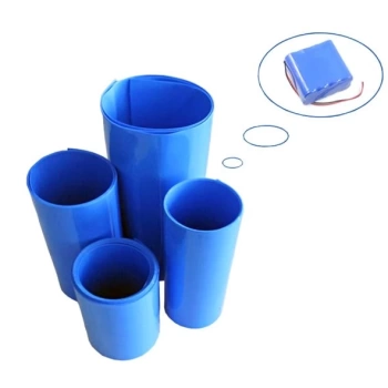 1 MT PVC ISI BORUSU MAVİ SHRINK 75 MM 18650 PİL YALITIM ISI BÜZÜLME KABLO KILIFI (4887)