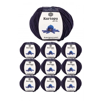 10 Adet Amigurumi El Örgü İpi 50gr 630