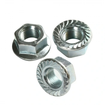 10 Adet M8 Altıköşe Flanşlı Somun