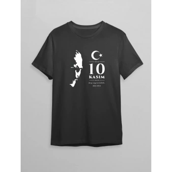 10 Kasım Atatürk Baskılı Tshirt