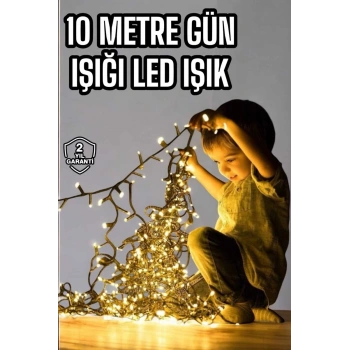 10 Metre Led Işık Saçaklı Dekoratif Şerit Led