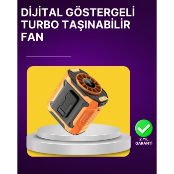 100 Kademeli Hız Ayarlı Taşınabilir Bel Ve Boyun Fanı