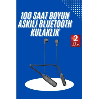 100saat Uyumlu Bluetooth Kulaklık Kablolu Anc Özellikli Kulaklık