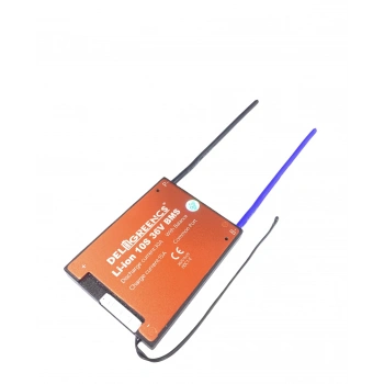 10S 30A  Li-Ion Bms Karti Sensörlü Ortak Port