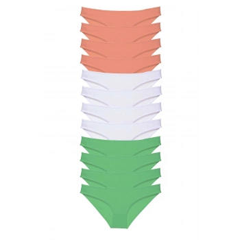 12 adet Süper Eko Set Likralı Kadın Slip Külot 510