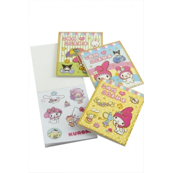 12 Yapraklı Çzgflm Karakteri Defter Sticker