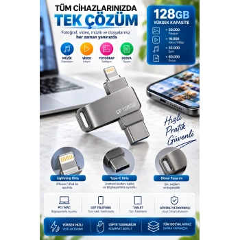 128 GB FLASH BELLEK