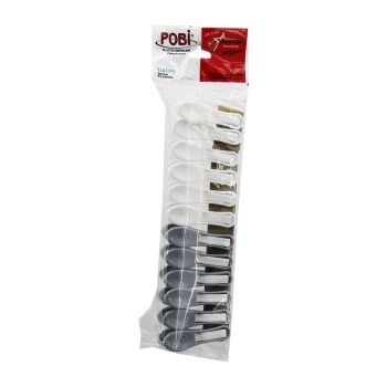 12PCS  YAYSIZ PLASTİK MANDAL (4887)