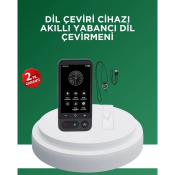 139 Dil Destekli Taşınabilir Sesli Çevirmen Cihazı