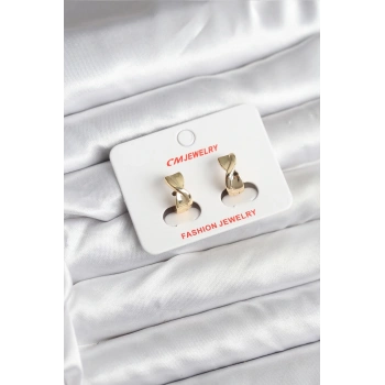 14K Gold Renk Kaplama CM Kadın Küpe - TJ-BKP11400