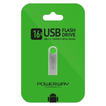 16 GB METAL USB 2.0 FLASH BELLEK (4887)