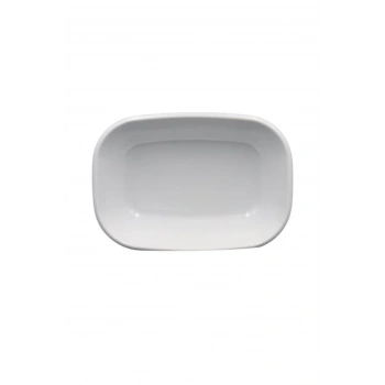 17 Cm Melamin Kare Kayı Tabak -054