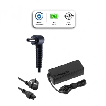 19v 3.42a 4.0 * 1.35mm 65w Asus İçin Laptop Adaptör