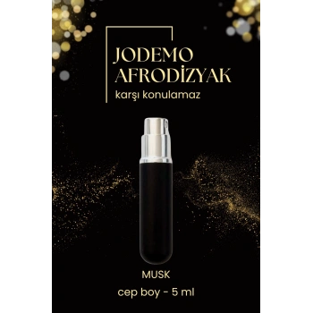 2 Adet Afrodizyak Etkili Erkek Parfüm Cep Boy Musk 5ml