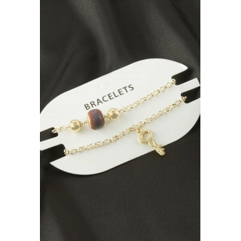 2 Adet Anahtar Trend Zincir Bileklik